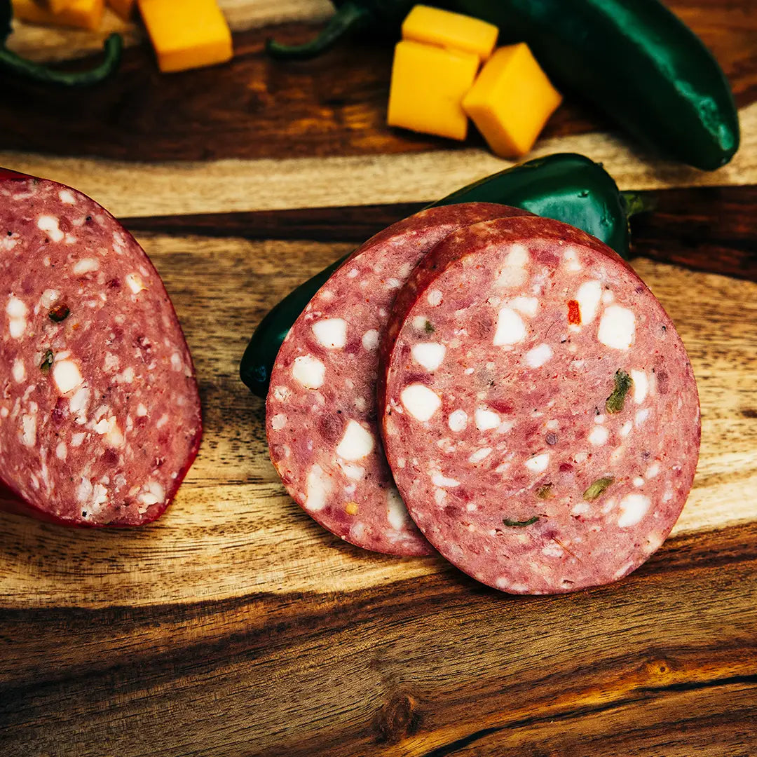Winner's Jalapeno Cheese Summer Sausage Chub