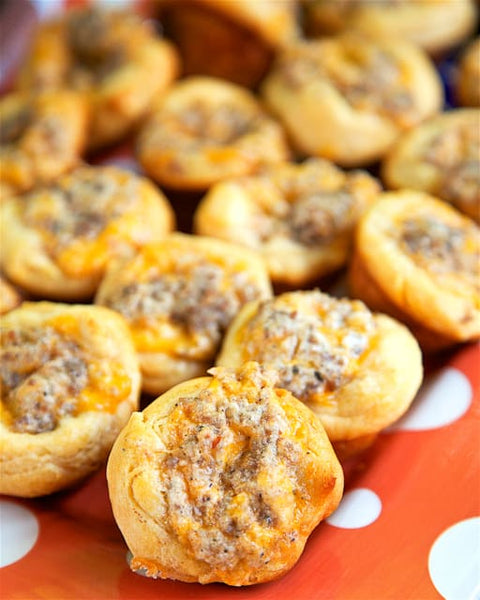 Sausage and Cream Cheese Biscuit Bites