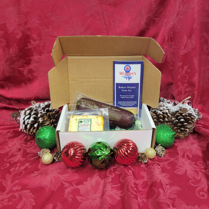 Holiday Gift Box #1 with 10oz Cheese
