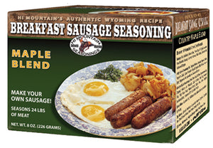 Hi Mountain Breakfast Sausage Kits
